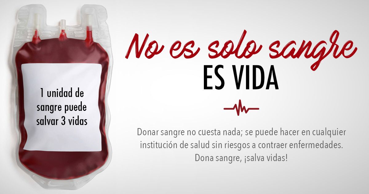 Campaña de colecta de sangre